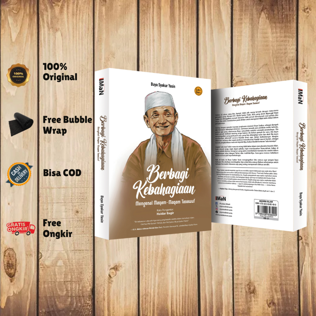 Buku Berbagi Kebahagiaan (Edisi Baru) By Buya Syakur Yasin - Mizan