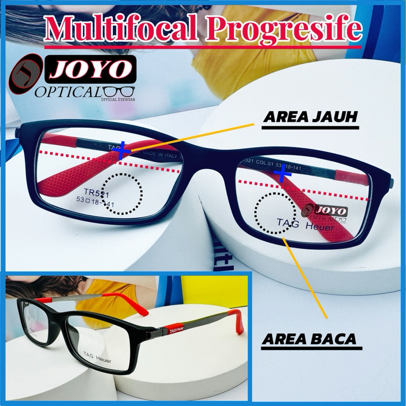 Kacamata Baca Auto Focus PROGRESIFE Anti UV Dan Anti Radiasi Photocromic BlueRay