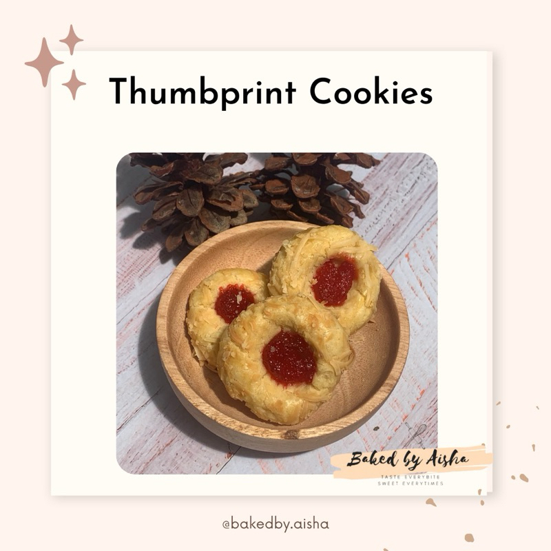 

Kue Kering Thumbprint Cookies