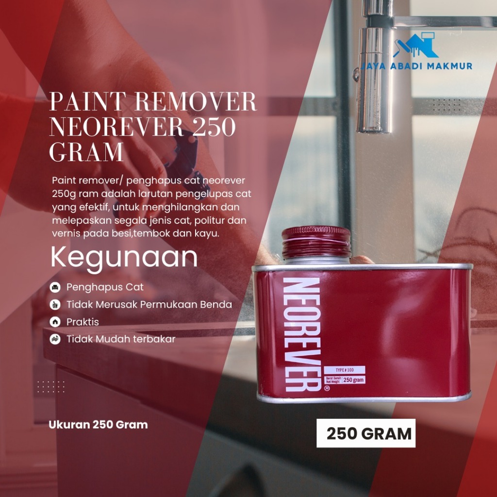 Neorever Paint Remover / Cairan Kimia Pengelupas Cat