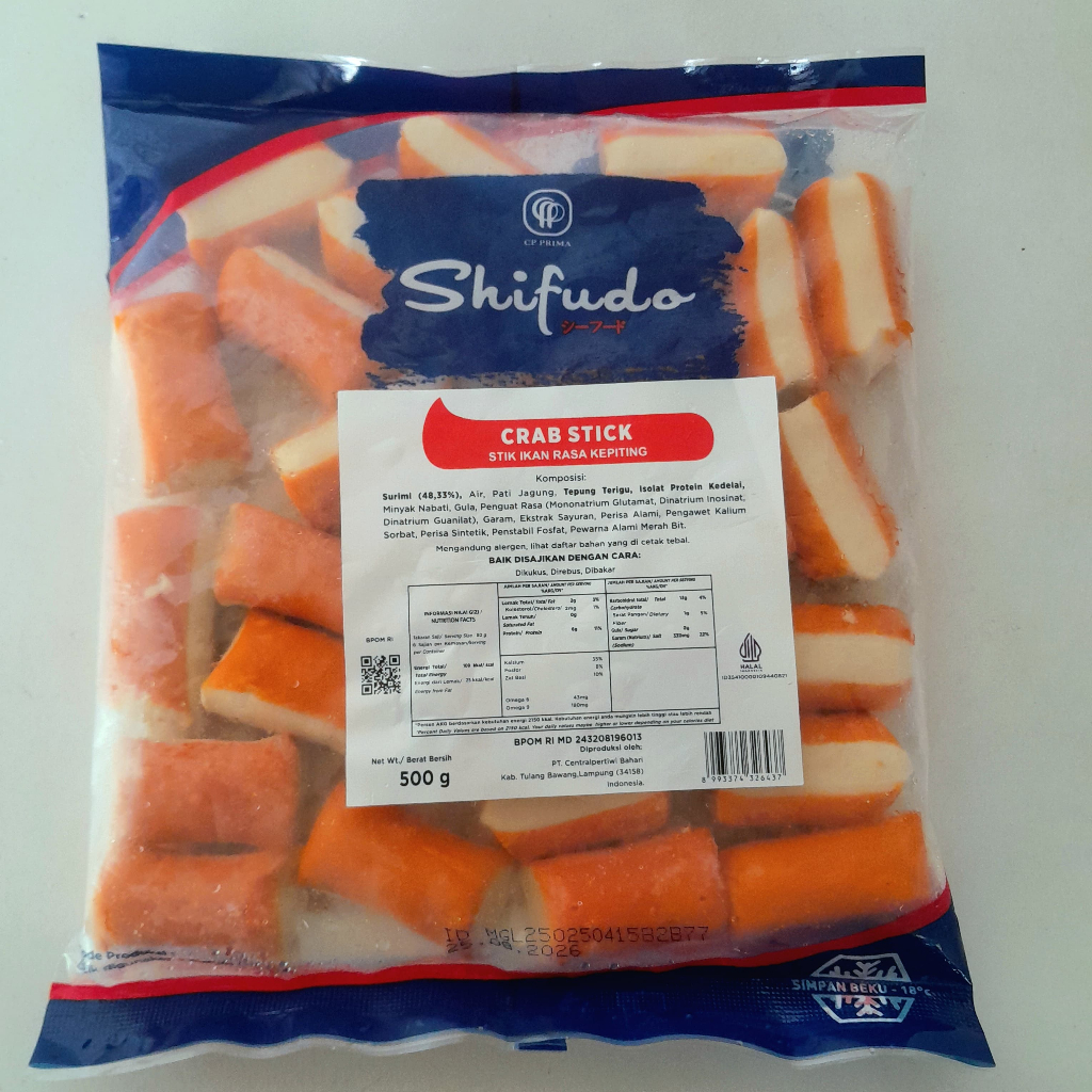 

SHIFUDO crab stik sz.20 500gr