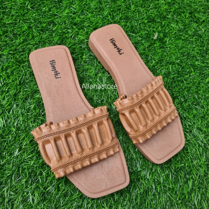 (Dior) Sandal Himoki Wanita Slip On Simple Murah