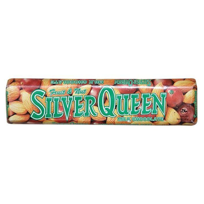 

SILVERQUEEN MILK CHOCOLATE FRUIT NUT 30GR 8991001111319