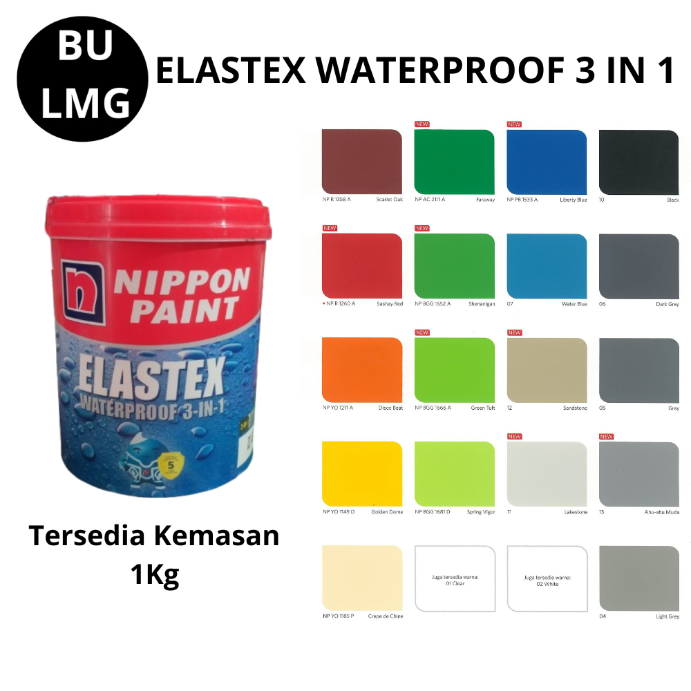 Elastex Waterproof 3-in-1 || Elastex 1 Kg [Elastex Waterproof]
