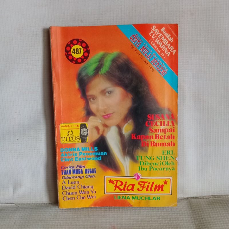 MAJALAH Ria Film No. 487 COVER LIENA MUCHLAR