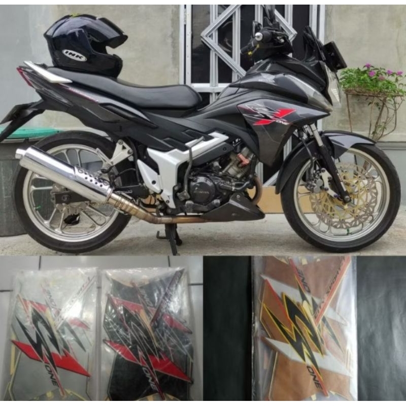 STRIPING STIKER LIS BODY ORI HONDA CS1 2009 2011 SATU SET BODY MOTOR