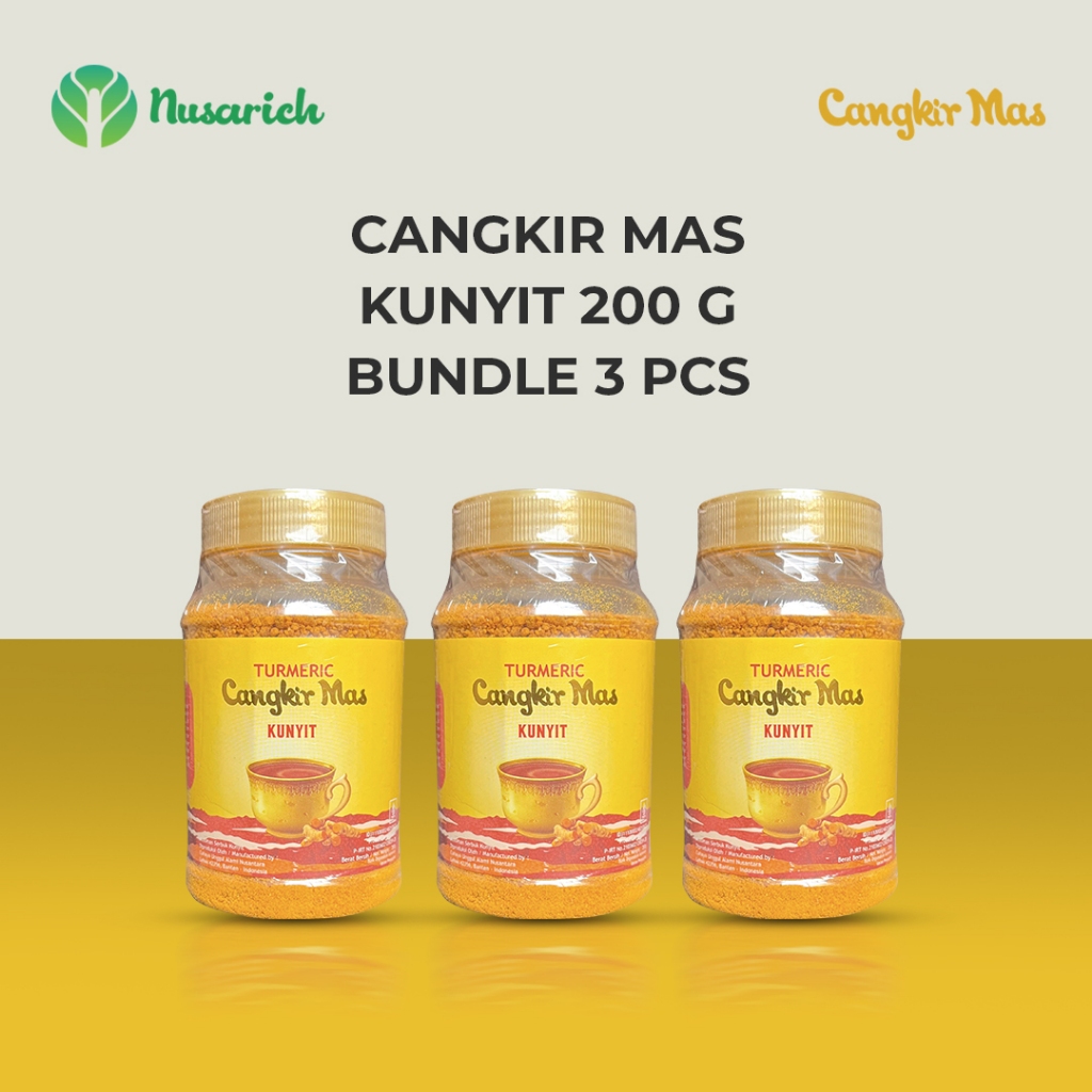 

CANGKIR MAS Kunyit 200 Gr Paket 3 Pcs