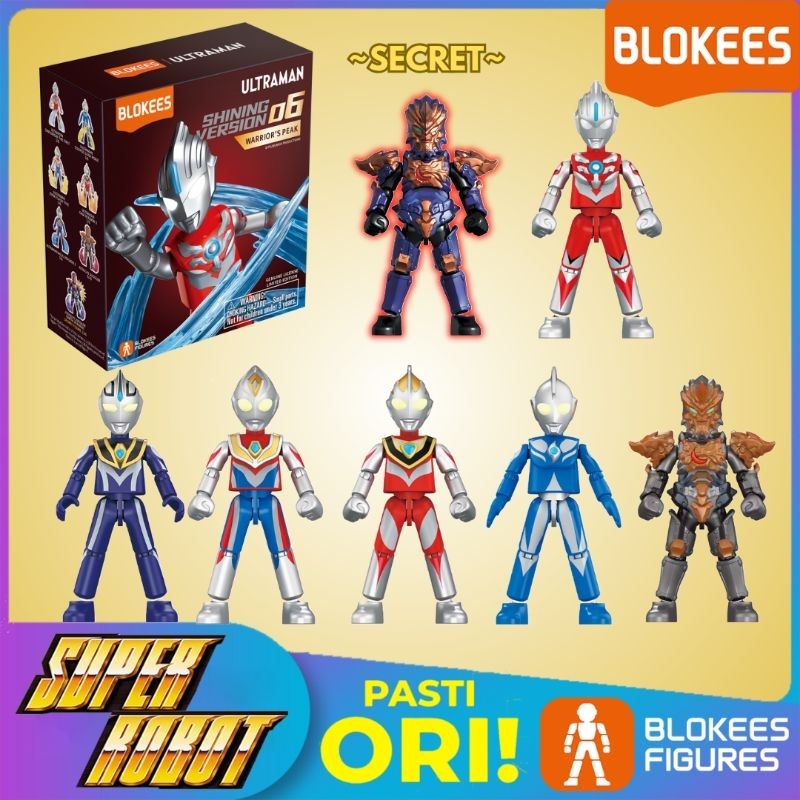 𝗕𝗟𝗢𝗞𝗘𝗘𝗦 Figure Blind Box Ultraman SV-06 Shining Version 06 Warrior's Peak - Ultraman Orb Origin / Ul