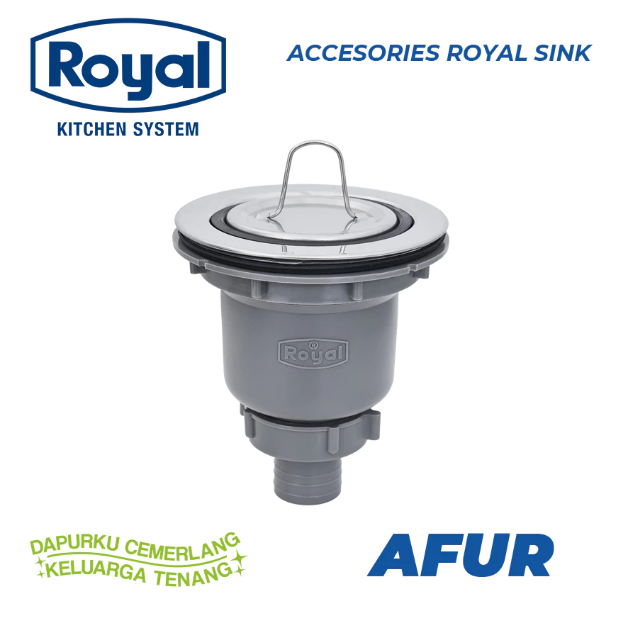 Afur Plastik / Saringan Bak Cuci Piring / Avur Sink Plastik Merk Royal