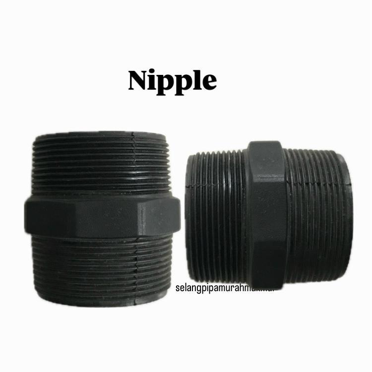 NIPPLE 3/4 INCH X 3/4 INCH ATAU NIPEL 3/4 INCH X 3/4 INCH