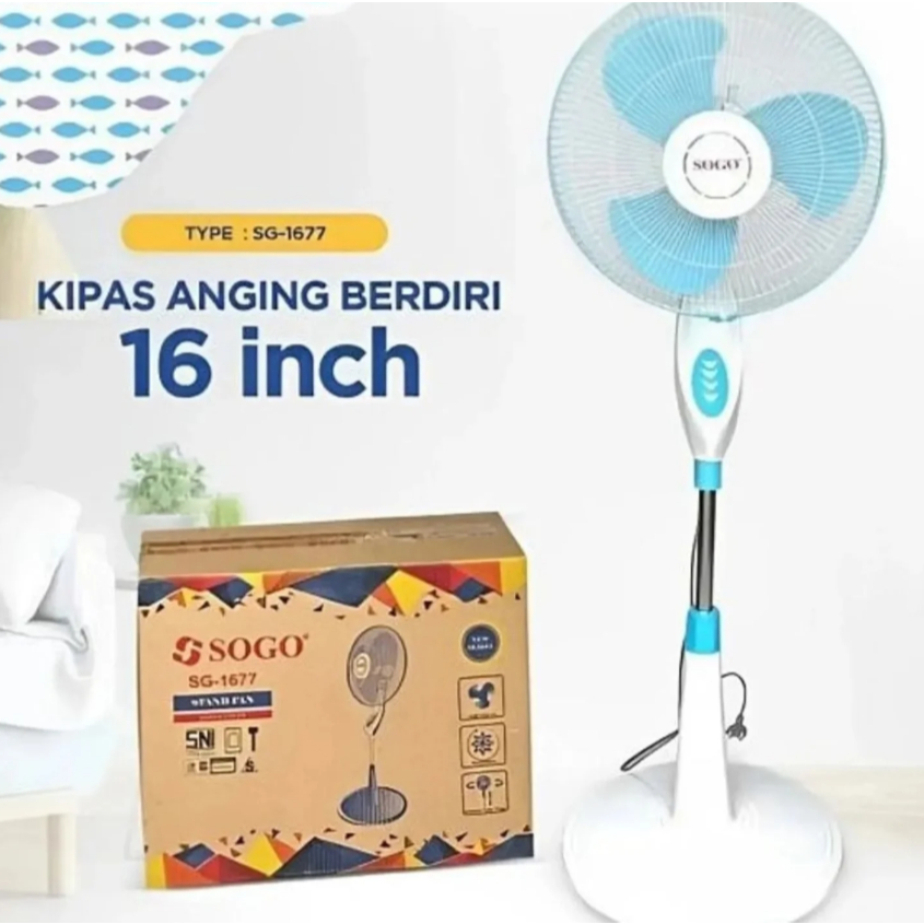 STANDFAN SOGO / KIPAS ANGIN SOGO 1677 16inch