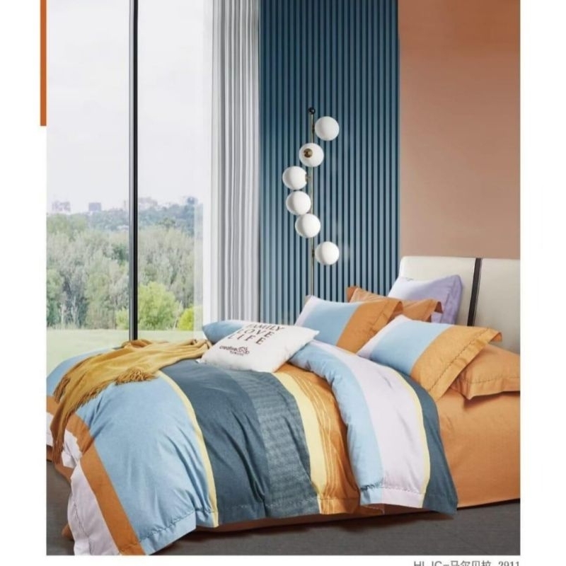 SALE Sprei katun jepang 180x200x30 seprei katun premium katun halus