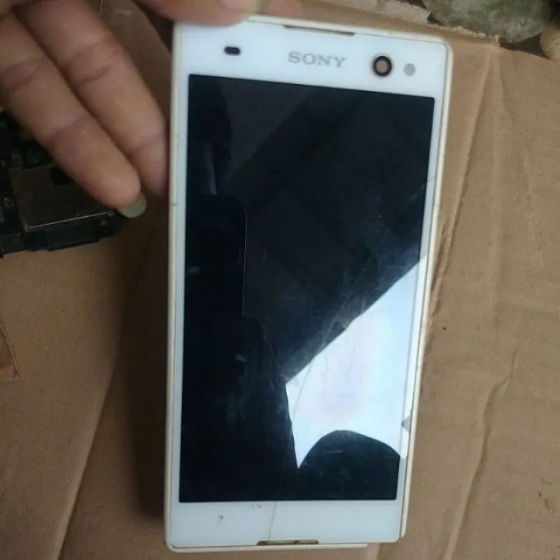 Lcd Tc Hp Sony Xperia C3 Minus Tc retak sentuh normal