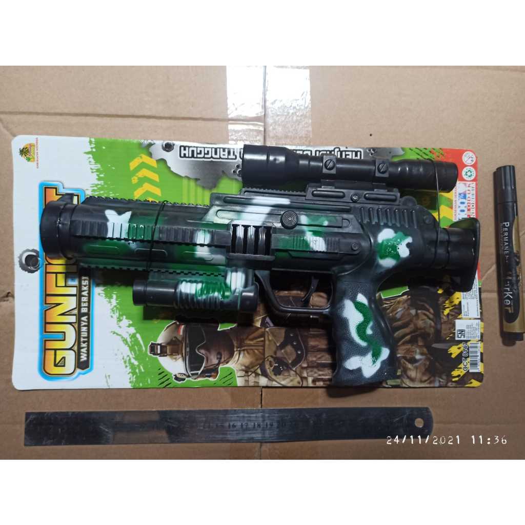Mainan Tembakan Anak Model Tentara Sniper Gunfight Bunyi Tretek Oct 8147