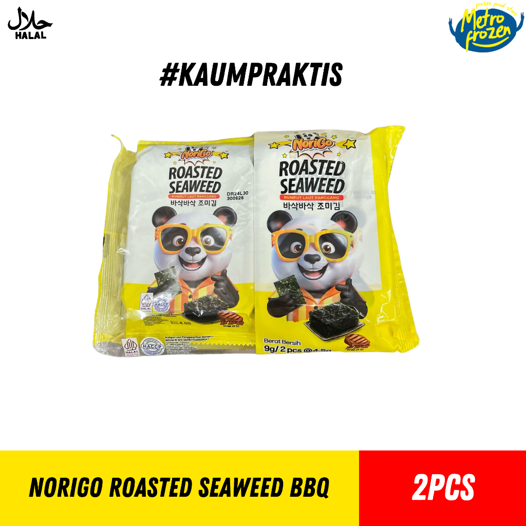 

NORI GO Roasted Seaweed All Varian 9gr/2pcs