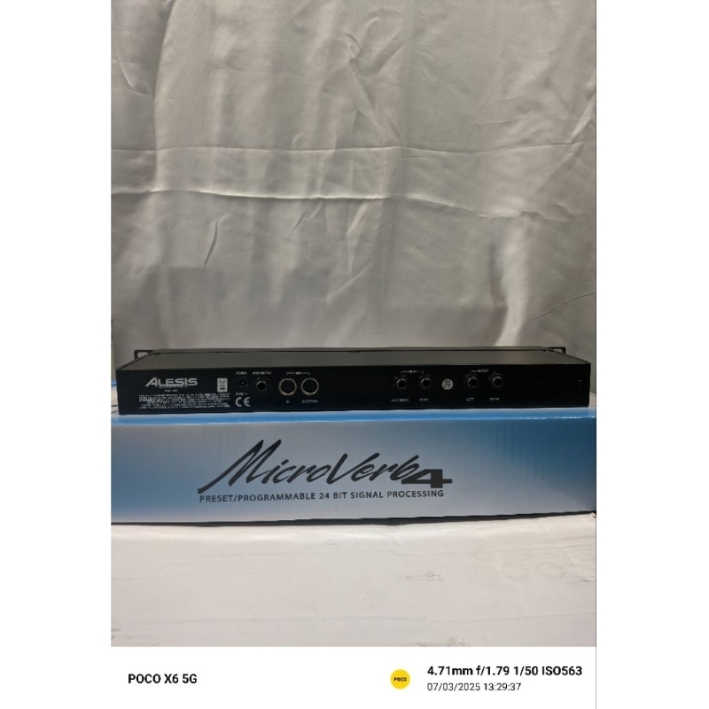 EFEK VOCAL ALESIS MICROVERB4 MADE IN USA ORIGINAL