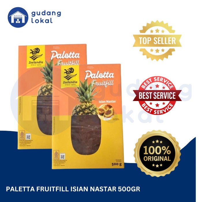 

ZEELANDIA PALETTA FRUITFILL ISIAN NASTAR 500GR