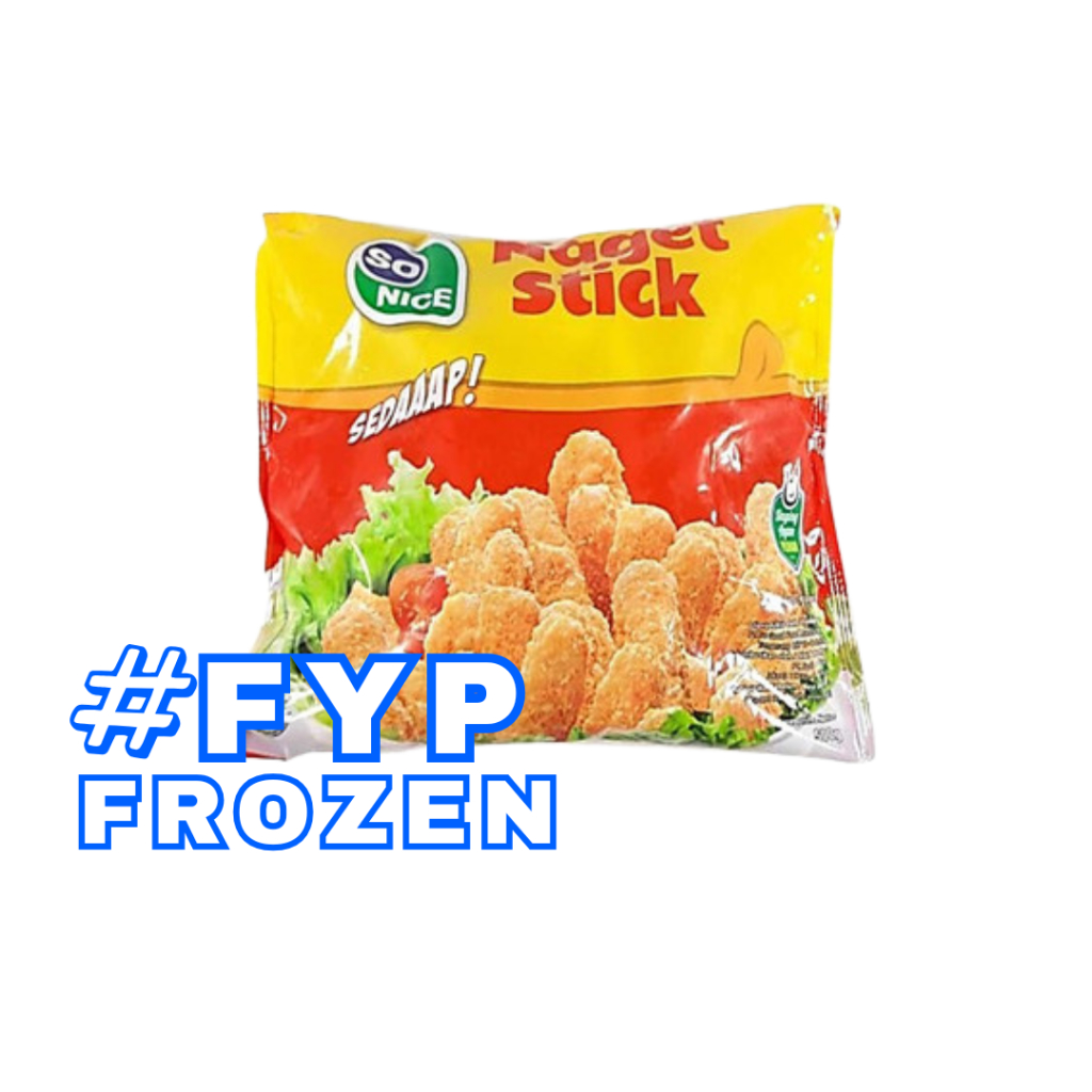 

SO NICE STIK NAGET AYAM SEDAP 500GR / CHICKEN STICK NUGGET FROZEN FOOD