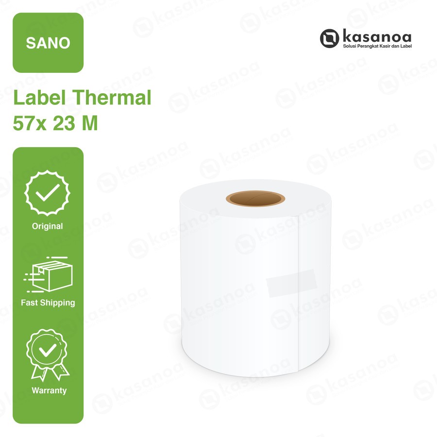 

Label Stiker Barcode Thermal 57mm x 23meter