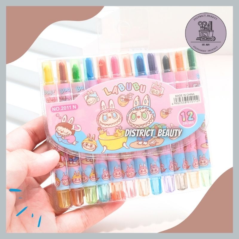 

KRAYON PUTAR MINI LABUBU KRAYON CRAYON TWIST MINI LABUBU ALAT MEWARNAI KRAYON TERMURAH