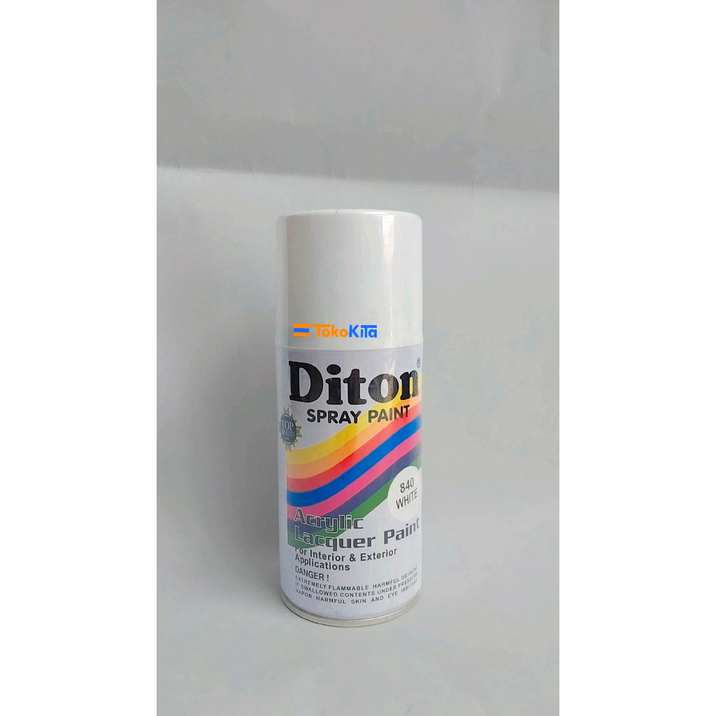 Cat Spray DITON warna Putih 840 WHITE