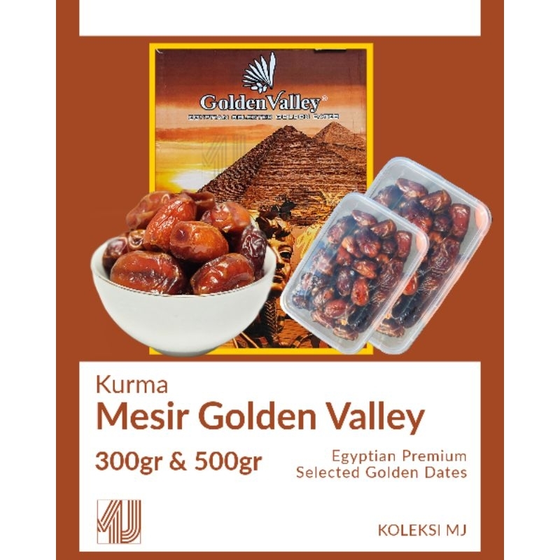 

Kurma Golden Valley 300gr & 500gr