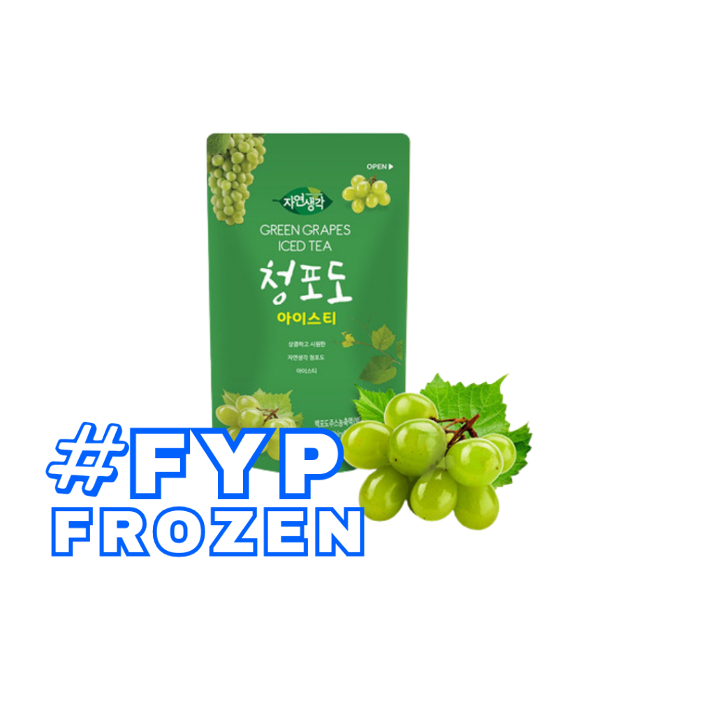 

THINK NATURE GREEN GRAPE ICE TEA 190ML/MINUMAN IMPORT KOREA