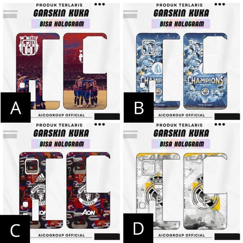 

Premium innneerrr Garskin K a k u Hologram Full Motif Dan Anti Gores