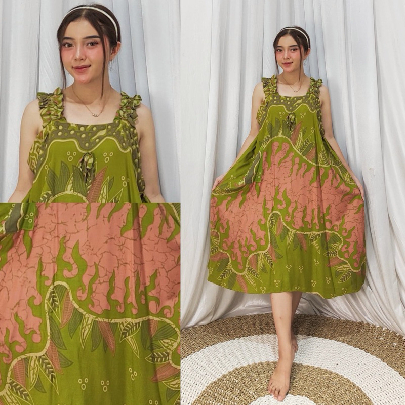 LGD - Daster Yukensi Jumbo Ld 130 Daster Sexy Super Jumbo #2 Premium Tanpa Lengan Non Busui