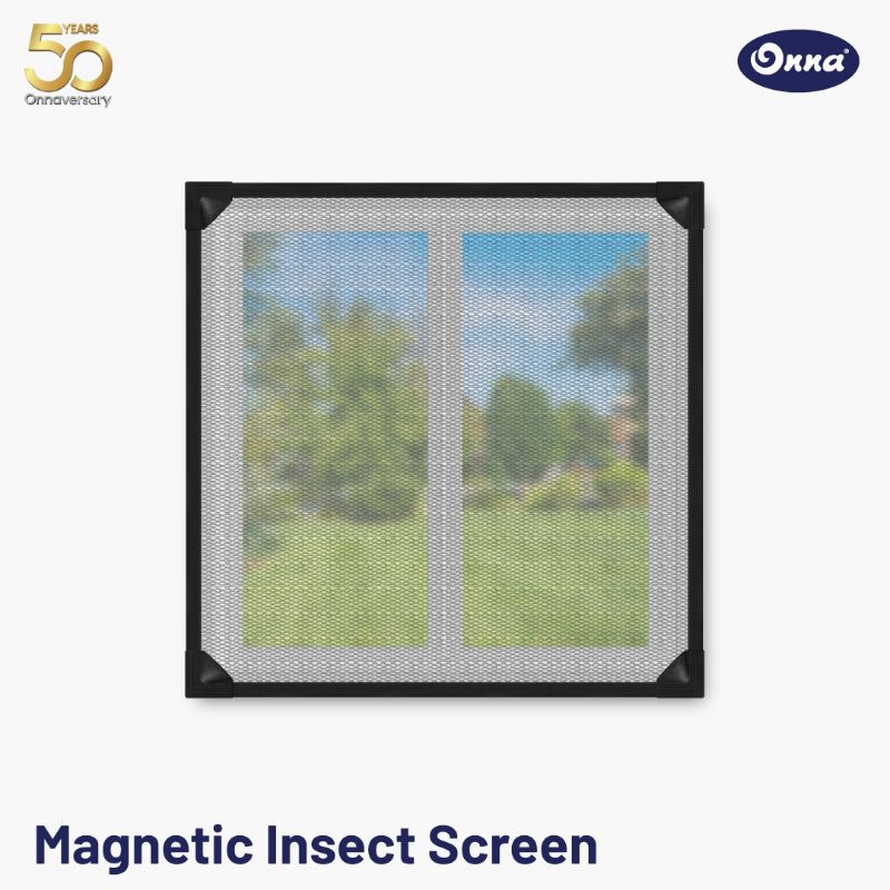 Onna Blue Magnetic insect Screen / kawat anti nyamuk