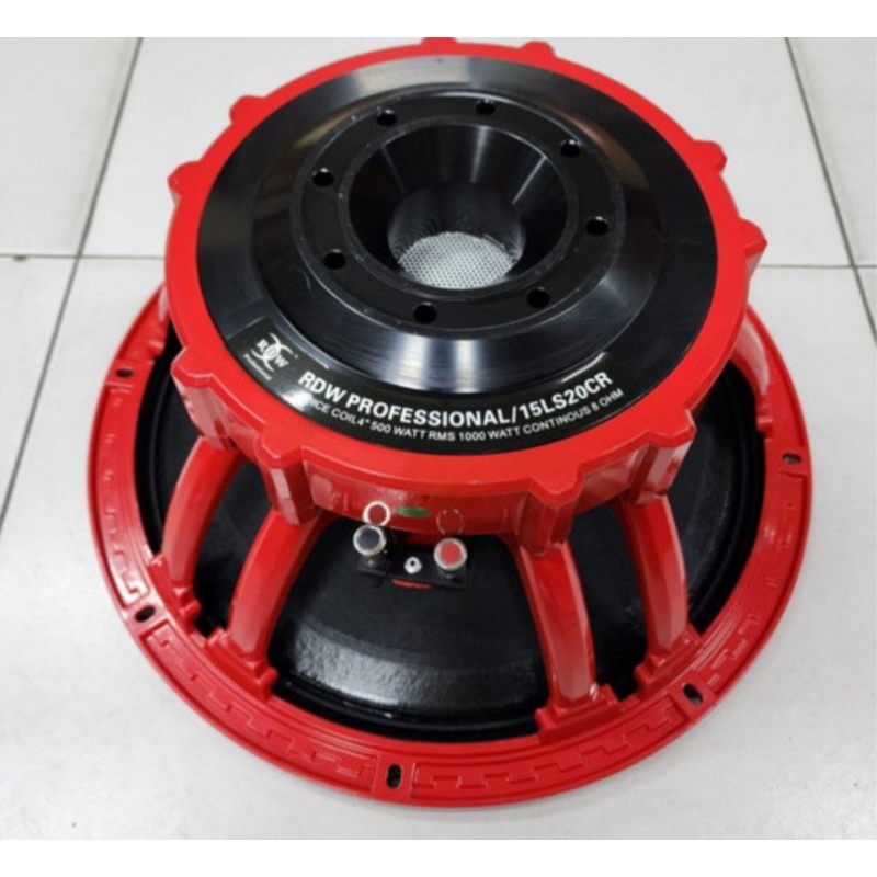 SPEAKER KOMPONEN RDW 15LS20CR 15 LS 20 CR 15LS20 ORIGINAL COIL 4 INCH ORIGINAL
