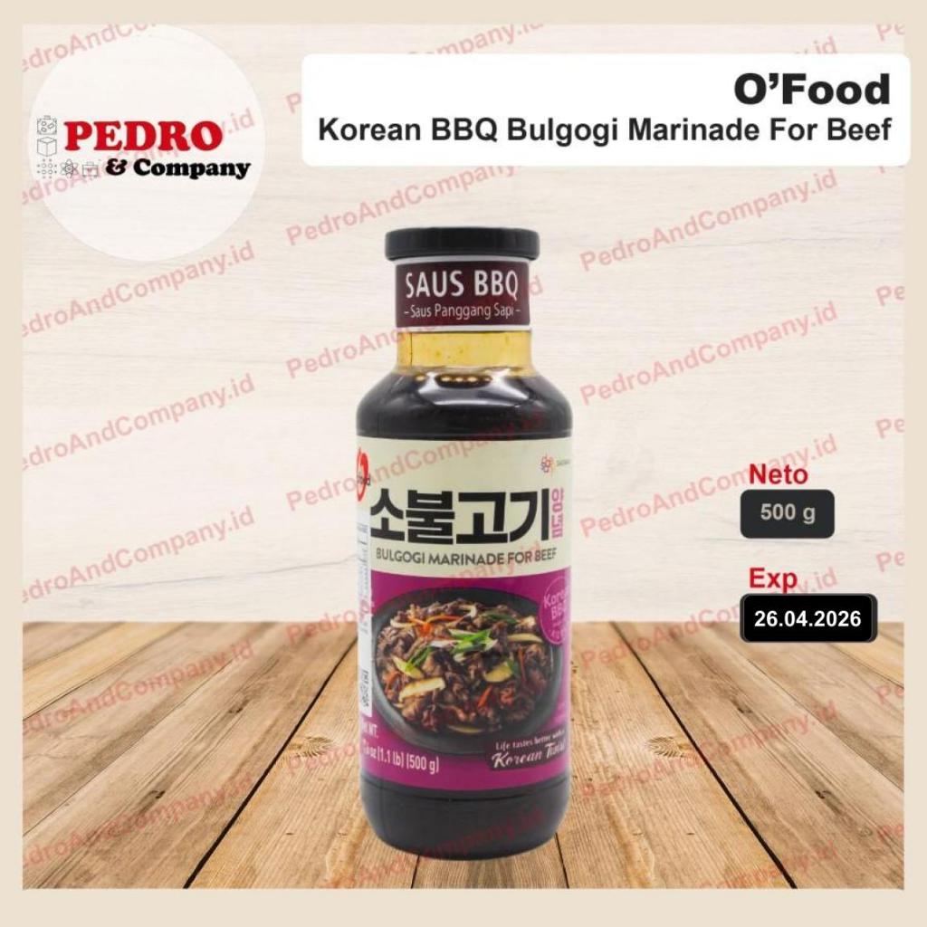 

Cuisine Beef bulgogi marinade / BBQ sauce 500 gram korea