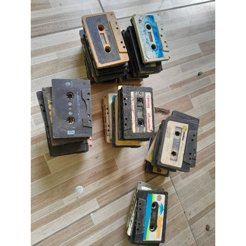 kaset pita jadul lawas bekas per satuan