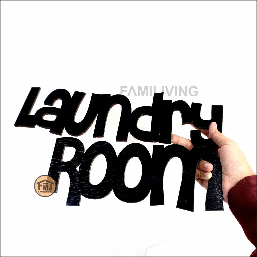 walldecor laundry room dekorasi dinding laundri