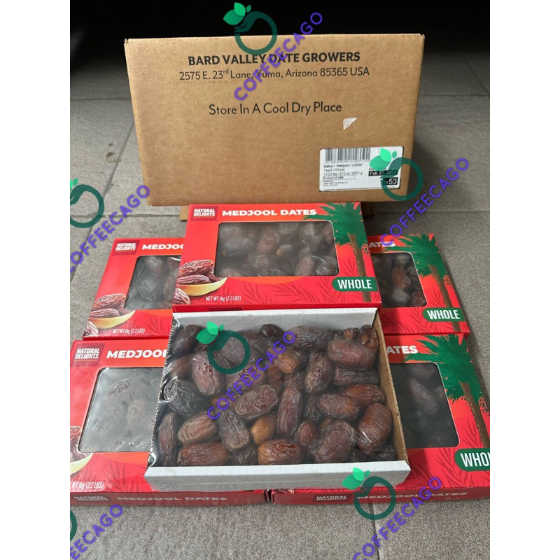 

Kurma Medjool Bard Valley USA (1Kg x 6 Pack) Fresh Import