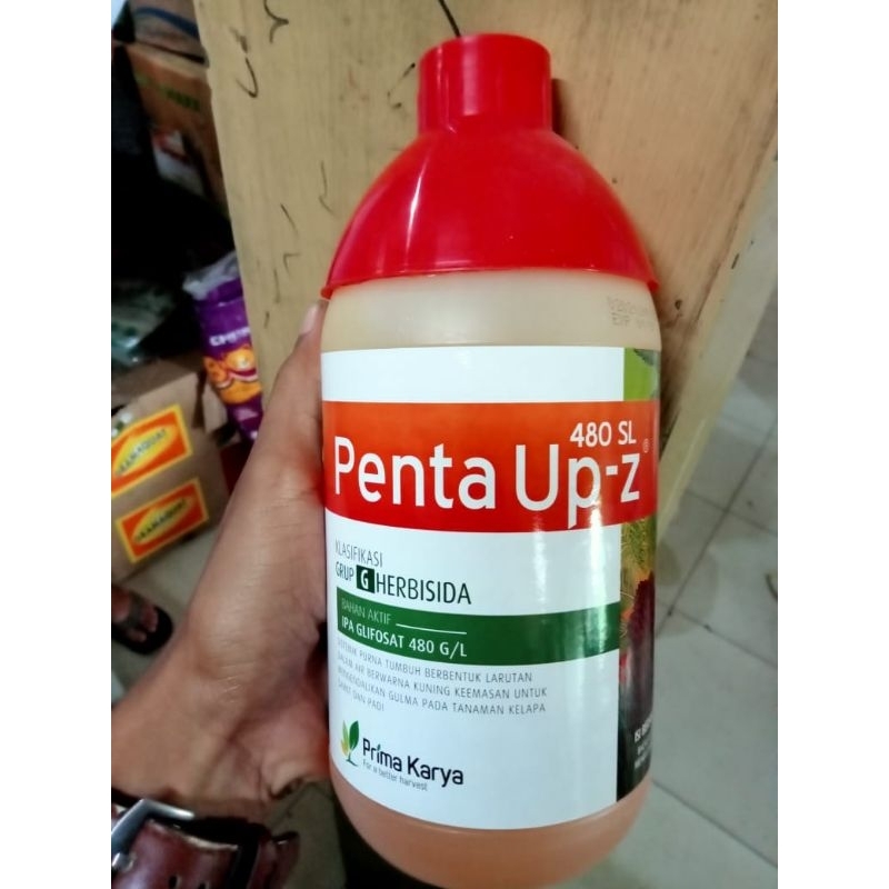Herbisida sistemik IPA glifosat 480 SL 1 liter