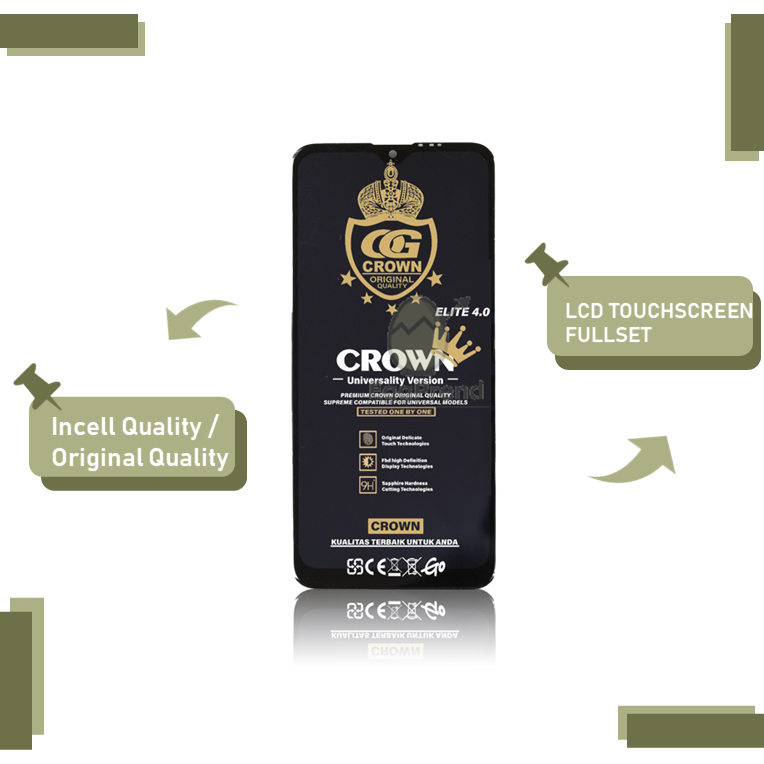 Promo LCD Touchscreen Advan NASA PRO Original Fullset Complete