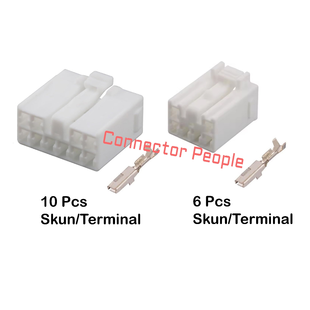 Soket Tape Headunit 6 Pin 10 Pin TOYOTA Avanza Xenia Innova Calya Agya Fortuner