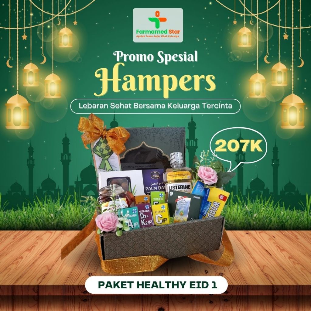 

Hampers Sehat Paket Healthy Eid Parcel Lebaran