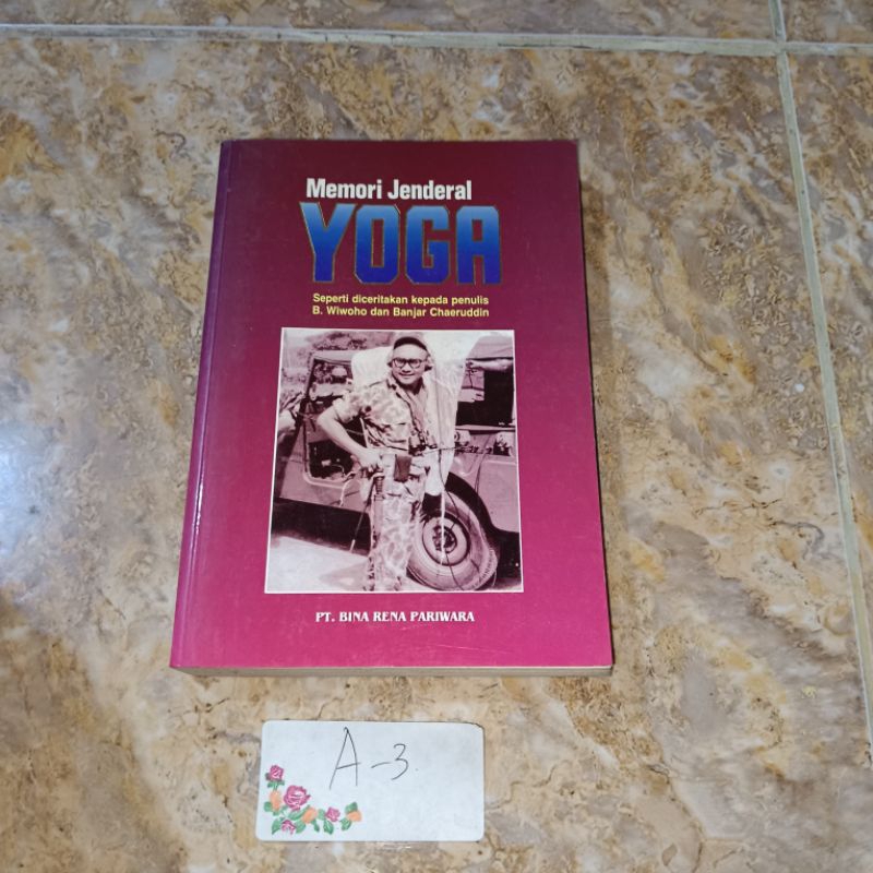 Buku Memori Jenderal Yoga