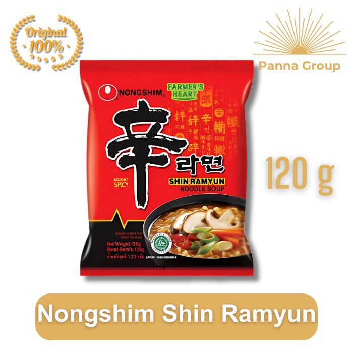 

NONGSHIM Shin Ramyun Spicy Mushroom / Mie instan korea 120g