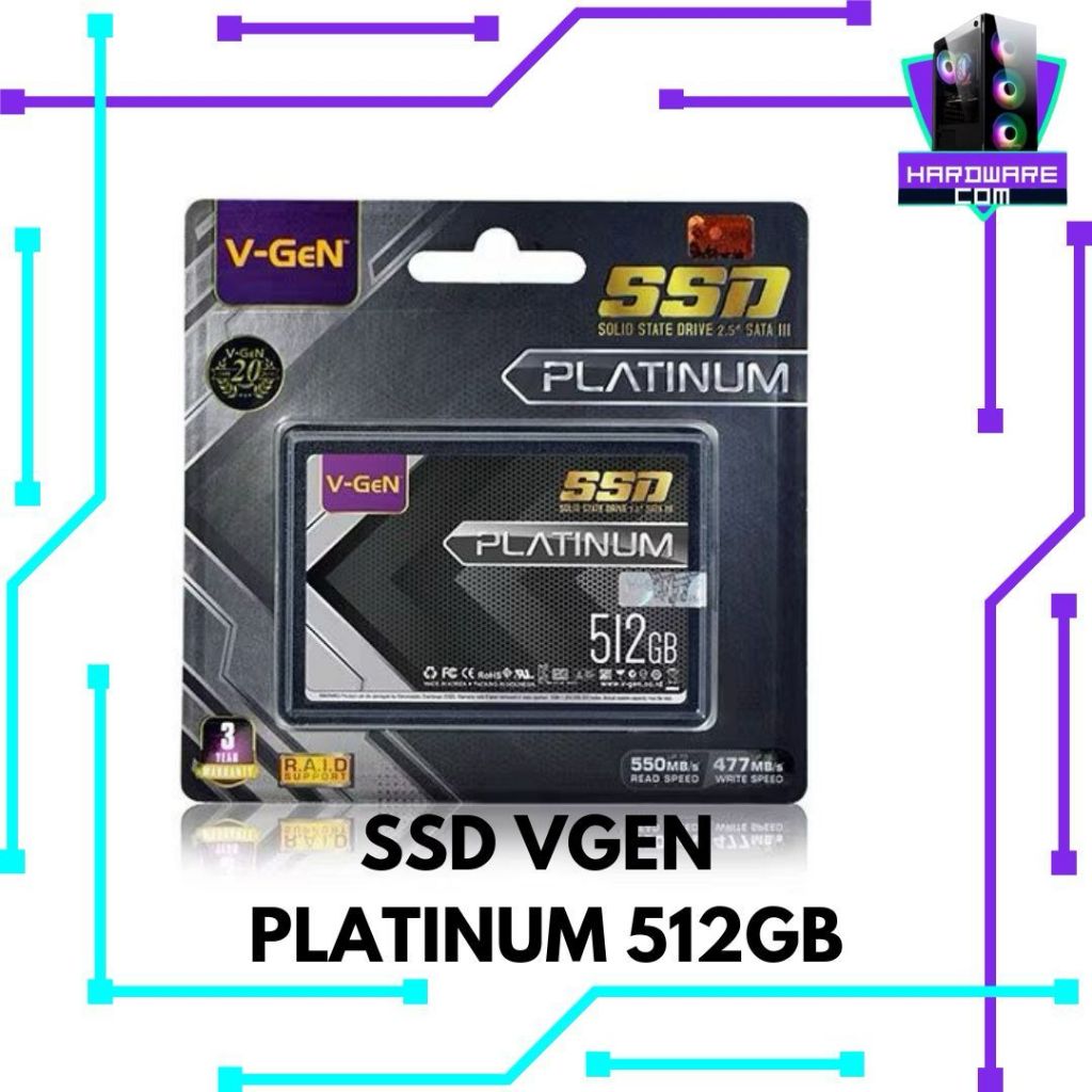 SSD VGEN PLATINUM 512GB