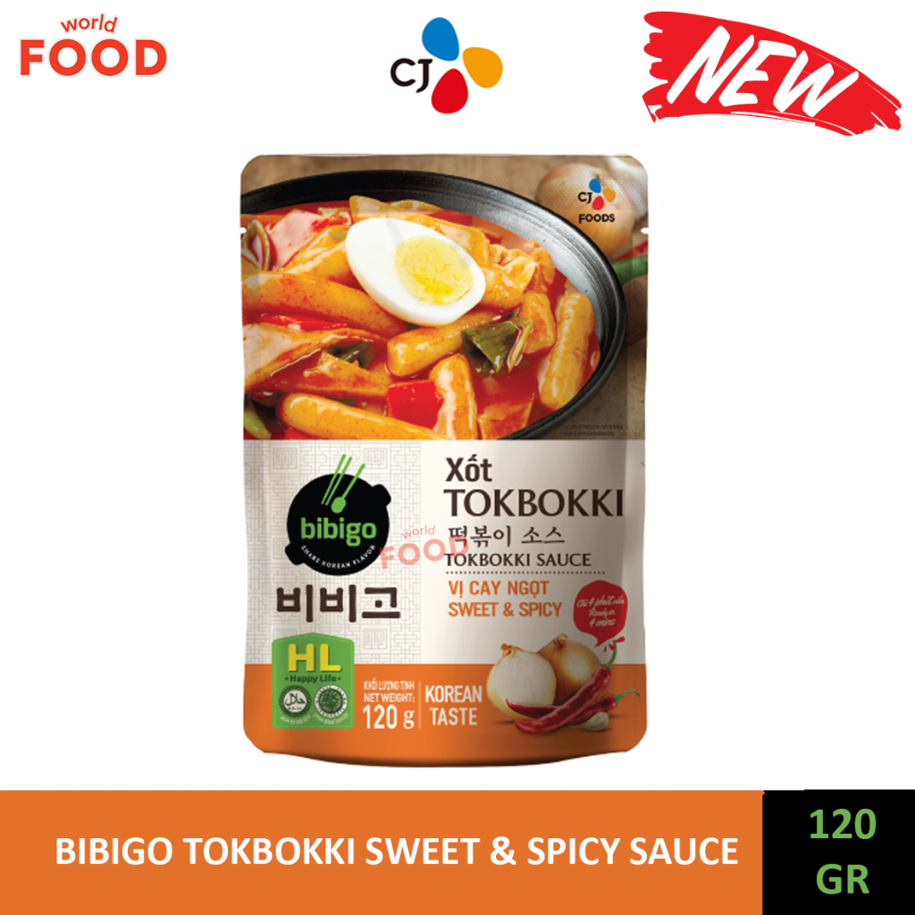 

BIBIGO TTEOKBOKKI SWEET & SPICY SAUCE 120GR