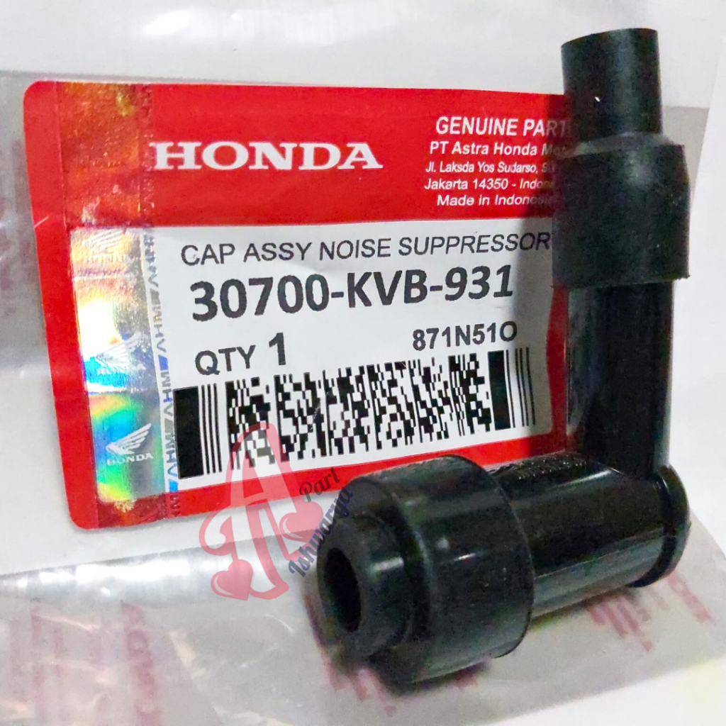 TUTUP BUSI KEPALA BUSI HONDA VARIO KARBU VARIO TECHNO 110 KVB TUTUP CANGKLONG BUSI HONDA BEAT VARIO