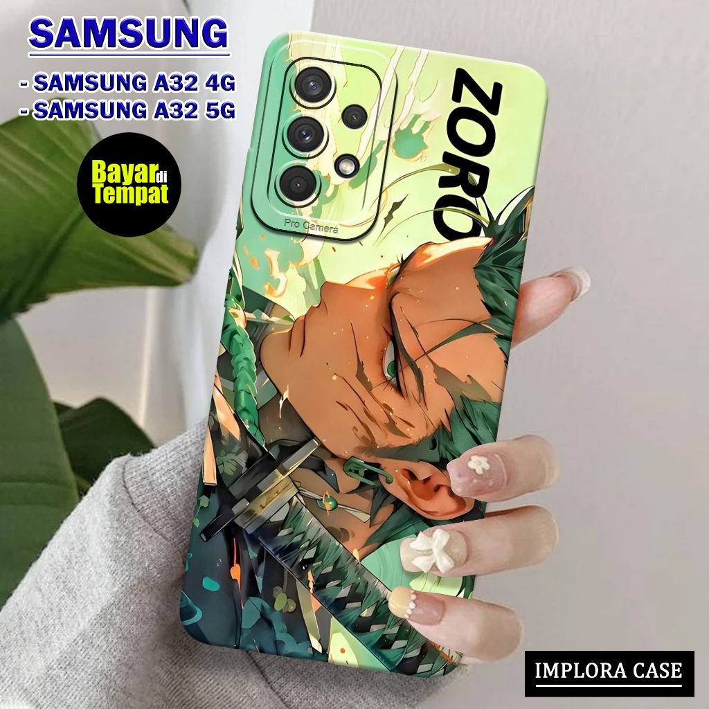 Case SAMSUNG A32 4G / A32 5G Motif ANIME IMPLORA CASE Casing SAMSUNG GALAXY A32 4G / A32 5G Softcase