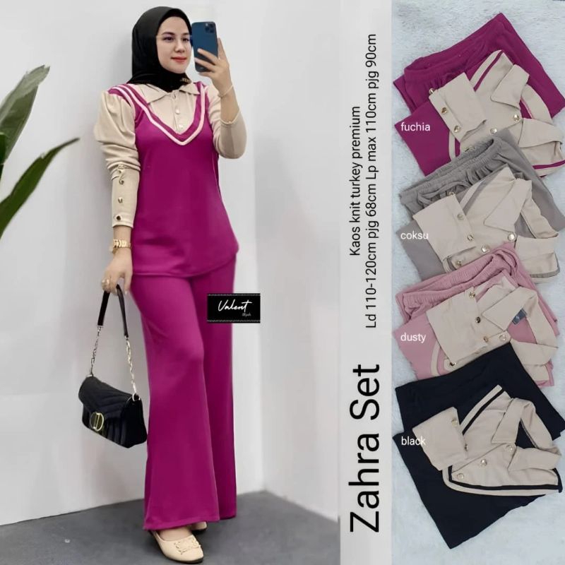 Verni setcel, Diory set cel bahan knit turkey premium Dress wanita muslimah Gamis baju midi muslim g