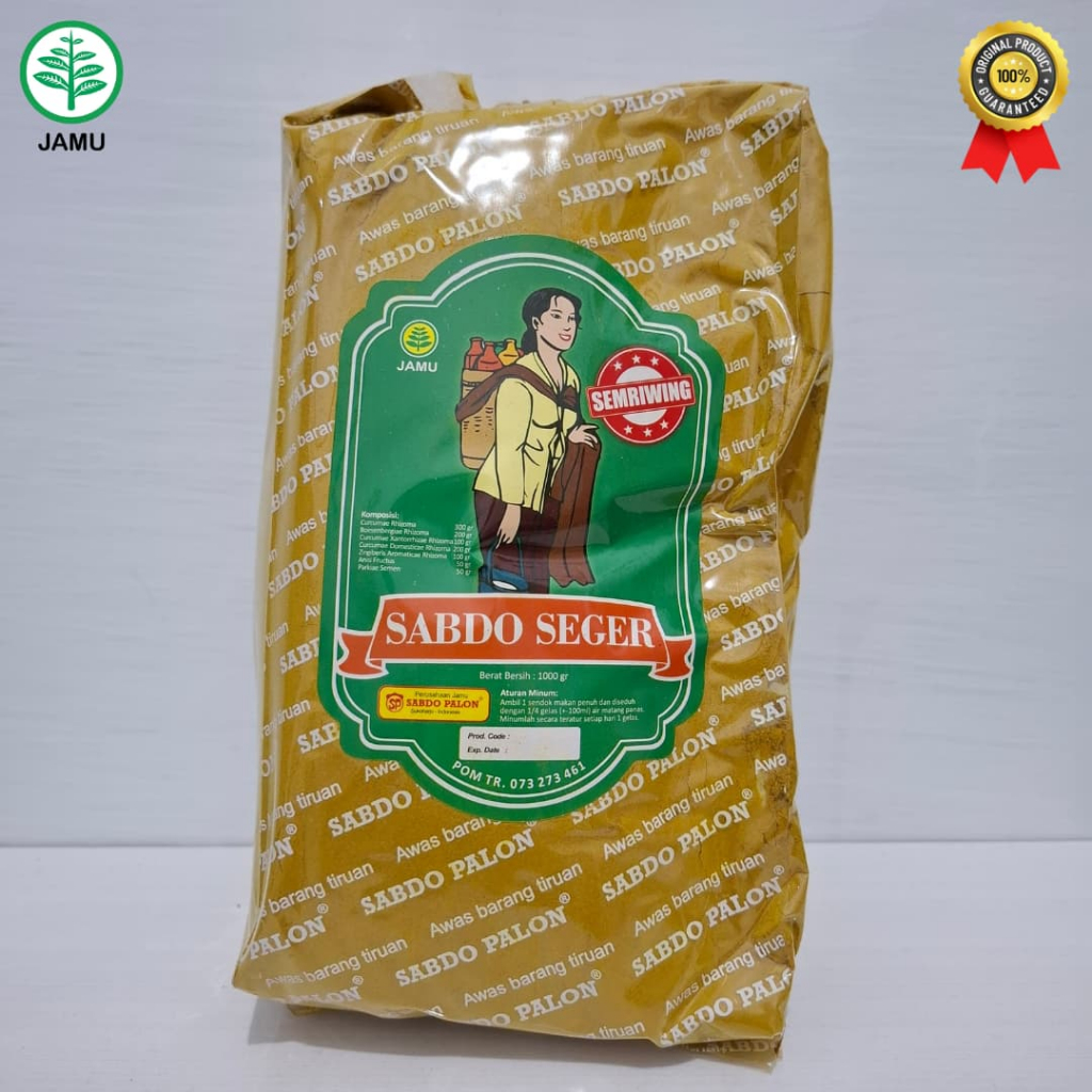 

Jamu Sabdo Seger Serbuk Semriwing 1Kg