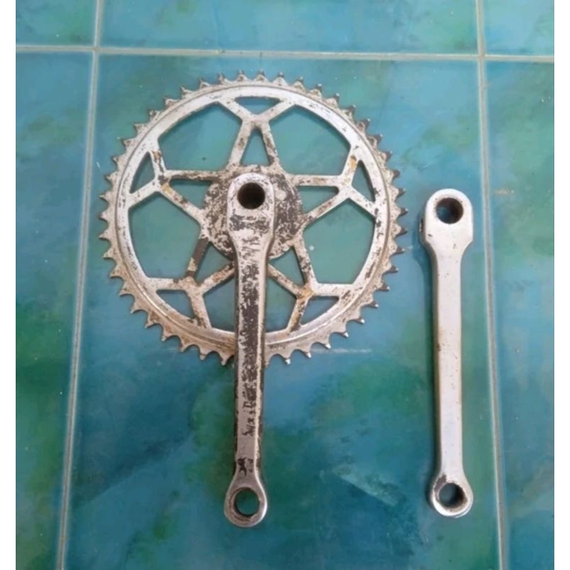 Crank gear tengah sepeda onthel fongres YY gear tengah sepeda onthel kuno simplex YY gigi 46