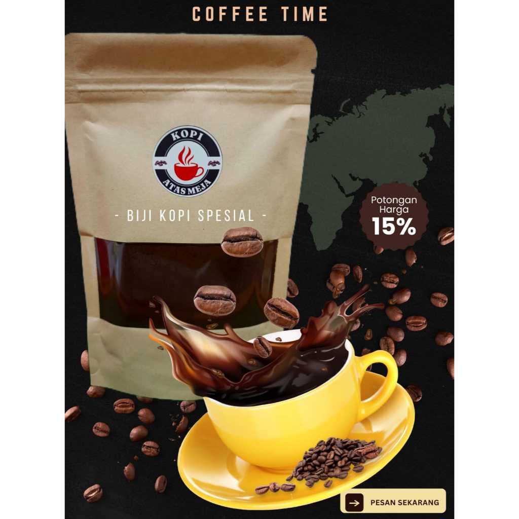 

Kopi Berkualitas Bagus / Asli 100 g
