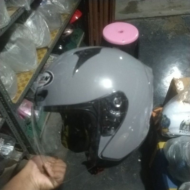 helm njs kronos mulus, bekas/seken/second/prelovedi